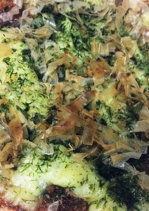超簡単！お好み焼き風トースト-レシピのメイン写真