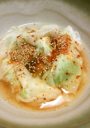 アボカドのピリ辛水餃子-レシピのメイン写真