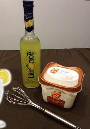 簡単＊イタリアのレモンソルベ＊アルコール-レシピのメイン写真