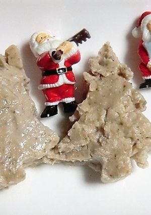 純和風、本葛で作るクルミ豆腐のツリー-レシピのメイン写真