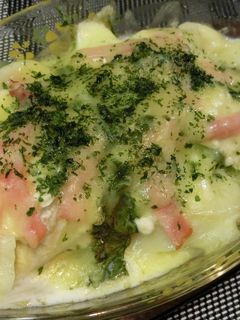 里芋と長芋のベーコン・チーズ焼き-レシピのメイン写真
