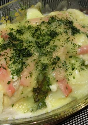 里芋と長芋のベーコン・チーズ焼き-レシピのメイン写真