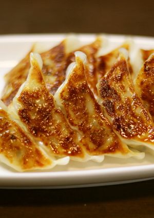 ヘルシー葉にんにくサラダ餃子(^o^)-レシピのメイン写真