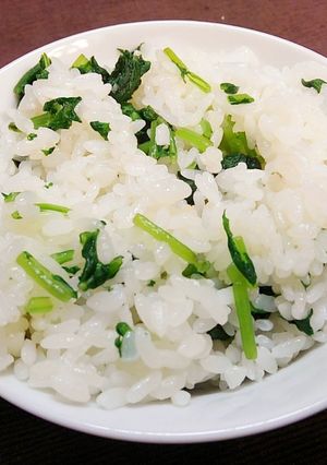 捨てちゃイヤイヤ「ラディッシュ葉の菜飯」-レシピのメイン写真