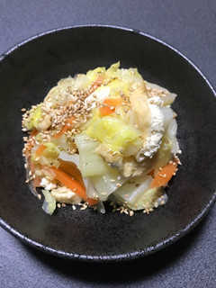 鍋の材料 残り おひたし-レシピのメイン写真