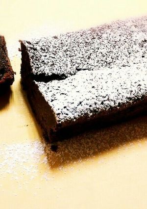 材料3つ✨お手軽濃厚ガトーショコラ-レシピのメイン写真