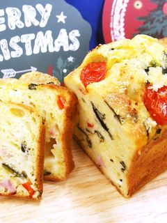 寒~いクリスマスに あったかケーク・サレ-レシピのメイン写真
