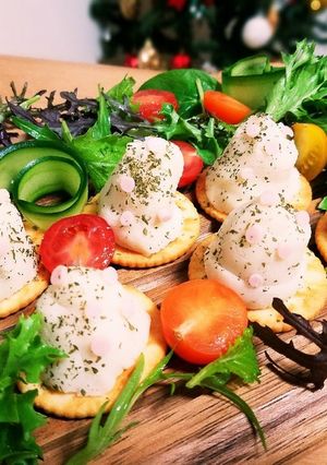 超簡単！マッシュポテトでクリスマスツリー-レシピのメイン写真