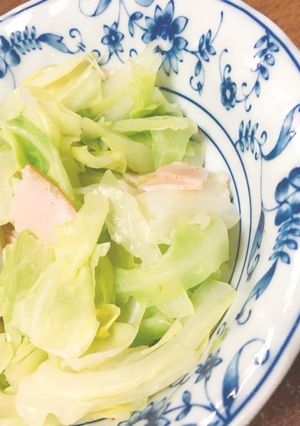 低カロリー！美味しい！茹でキャベツ！-レシピのメイン写真