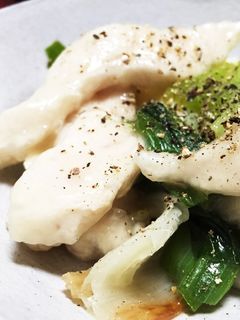 つるるん鶏ムネ肉と長葱の炒め物-レシピのメイン写真