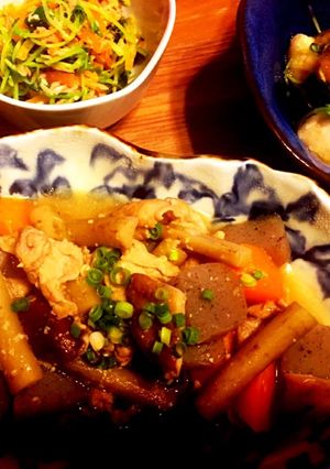 煮物・がめ煮(優しい味噌煮込み)-レシピのメイン写真