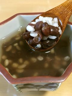 もち麦ぜんざい-レシピのメイン写真