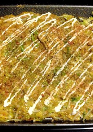 簡単 カレーもんじゃ(レトルトカレー)-レシピのメイン写真