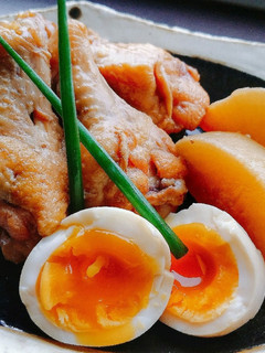 ホロホロ～な手羽元と大根のオイスター煮-レシピのメイン写真