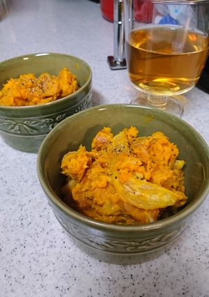 あと一品！そんなときのかぼちゃサラダ☆-レシピのメイン写真