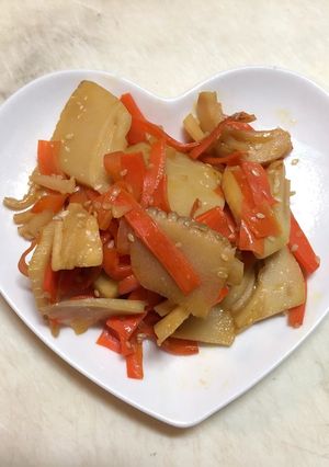 筍のきんぴら-レシピのメイン写真