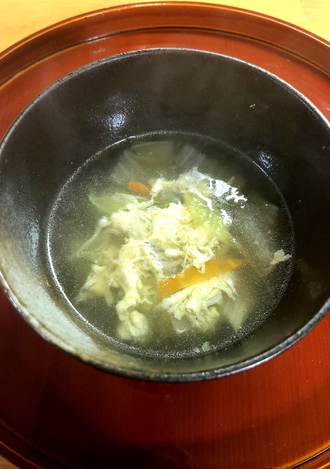 白菜と卵の中華スープ♡-レシピのメイン写真