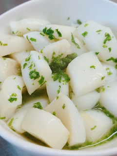 冷凍イカの中華風 青じそ炒め-レシピのメイン写真