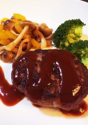 肉汁たっぷりハンバーグ-レシピのメイン写真