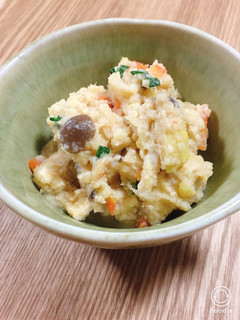 さつまいも入り！おから煮-レシピのメイン写真