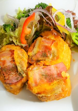 甘くない!おかず系フレンチトースト!-レシピのメイン写真