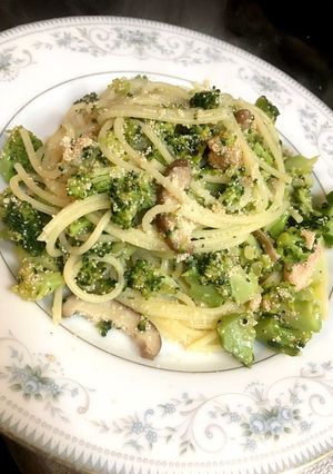 明太子ブロッコリーのパスタ♪-レシピのメイン写真