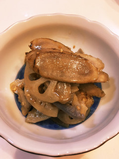 簡単めんつゆで蓮根ゴボウきんぴら風副菜に-レシピのメイン写真