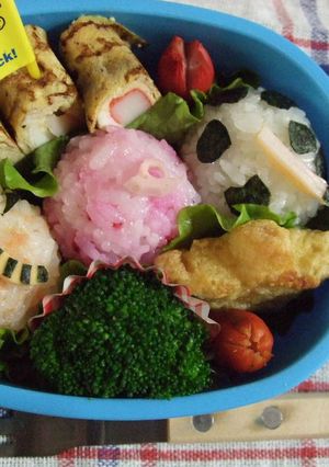 誰のおしりかな？弁当（キャラ弁）-レシピのメイン写真