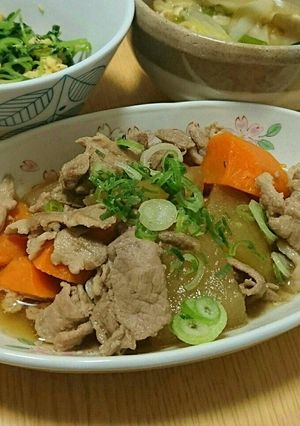 豚肉と冬瓜の甘辛煮-レシピのメイン写真