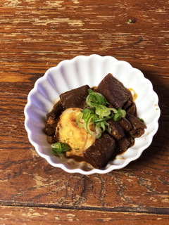 簡単・ほっとくだけの鍋で作るどて煮-レシピのメイン写真