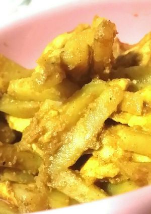 鳥むね肉とジャガイモのスリランカカレー風-レシピのメイン写真