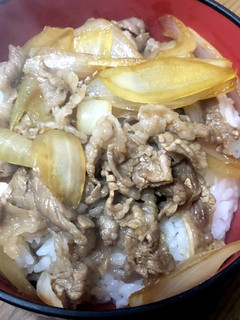 バカタレを使った簡単牛丼-レシピのメイン写真