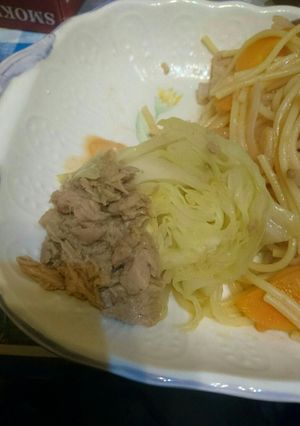 ツナとキャベツのカレー煮-レシピのメイン写真