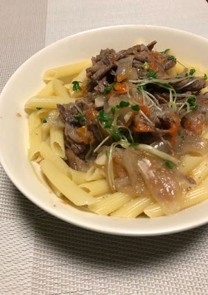 牛肉のペンネスープ-レシピのメイン写真