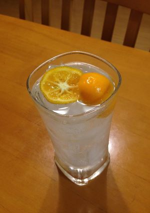 甘くない金柑搾りチューハイ-レシピのメイン写真