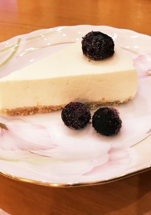 混ぜて簡単レアチーズケーキ-レシピのメイン写真