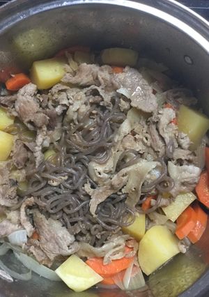 シンプル肉じゃが（３人分）-レシピのメイン写真