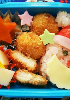 年少(野菜嫌い)お弁当★12/14-レシピのメイン写真