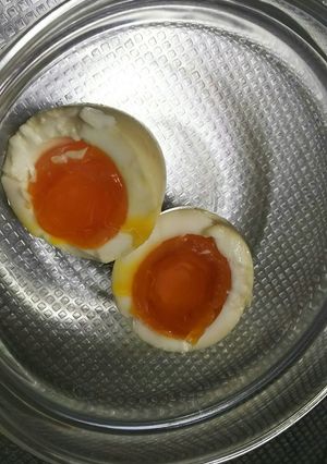 俺の、味玉っ☆ 半熟ニンニク風味♪-レシピのメイン写真