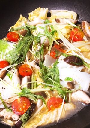 フライパンで白菜と鱈のバター煮-レシピのメイン写真