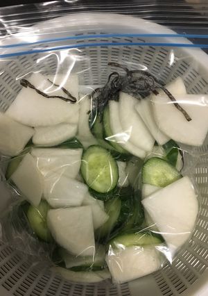 塩昆布で浅漬け風-レシピのメイン写真