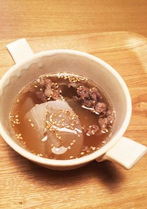 ◉簡単◉大根と牛肉のスープ-レシピのメイン写真
