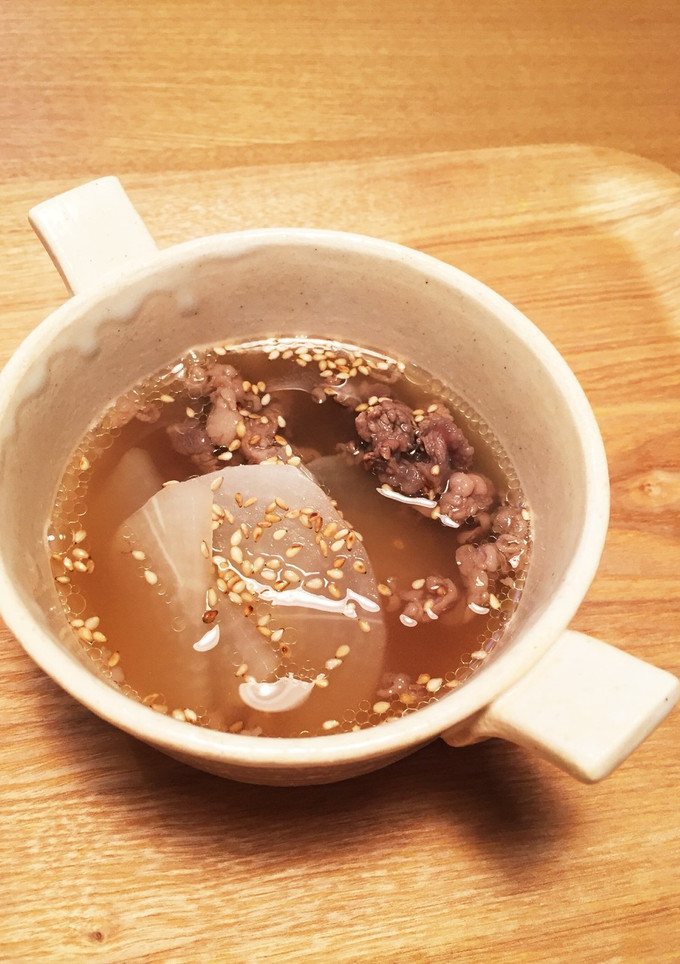 ◉簡単◉大根と牛肉のスープ-レシピのメイン写真