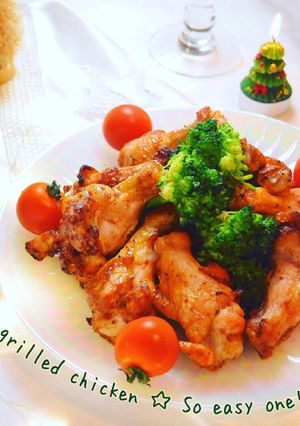 簡単ジャークチキン☆材料3つ混ぜて焼く♪-レシピのメイン写真