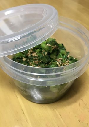作り置き♪大根葉の炒めもの-レシピのメイン写真