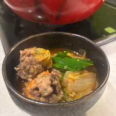 รูปของ 豚砂肝だんご鍋