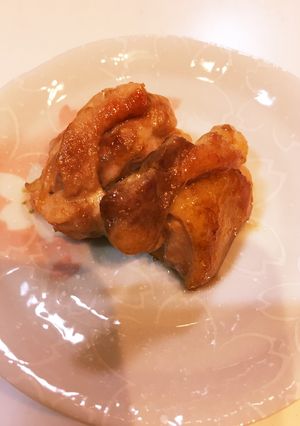 簡単鶏モモオイマヨ炒め〜材料4つ！-レシピのメイン写真