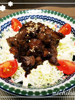 キャベツ牛丼(サラダとも言う)-レシピのメイン写真