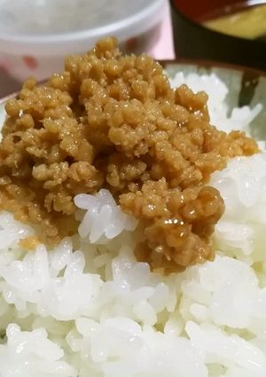 鶏そぼろ-レシピのメイン写真