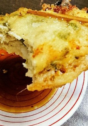 れんこんととりひきをを揚げる-レシピのメイン写真